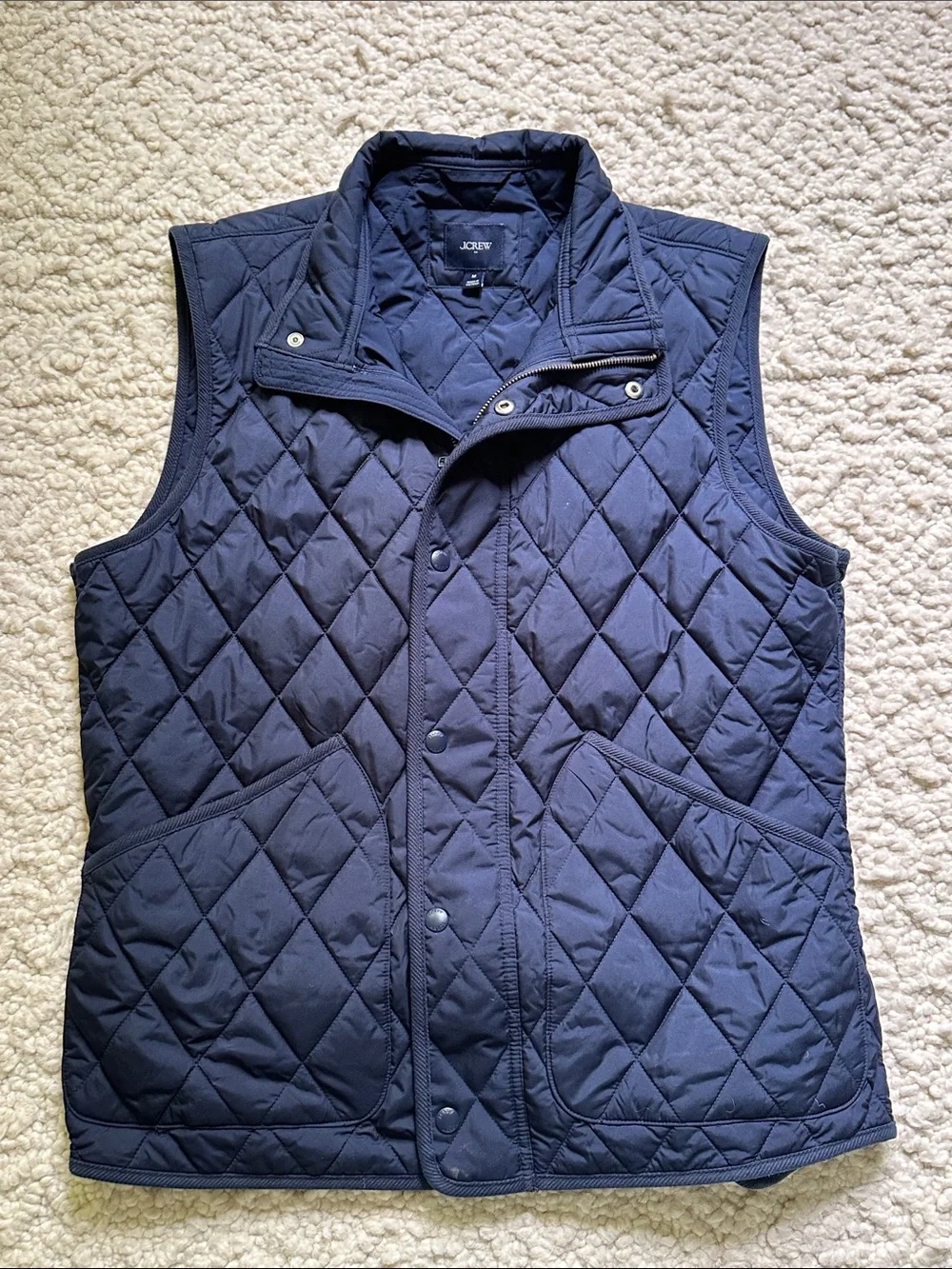 J Crew Men's Quilted Vest